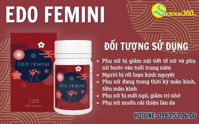 đối tượng sử dụng edo femini