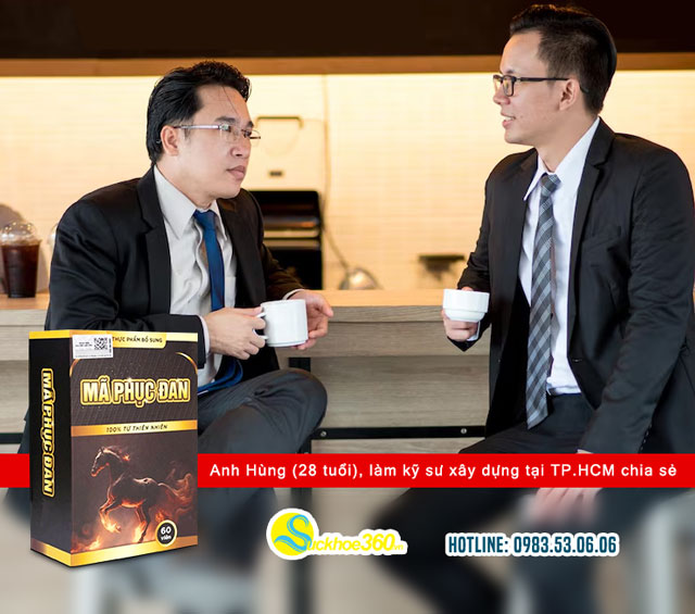 Anh Hùng (28 tuổi), làm kỹ sư xây dựng tại TP.HCM chia sẻ về mã phục đan