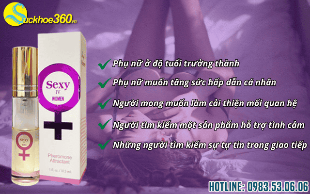 Đối tượng sử dụng nước hoa Sexy Women