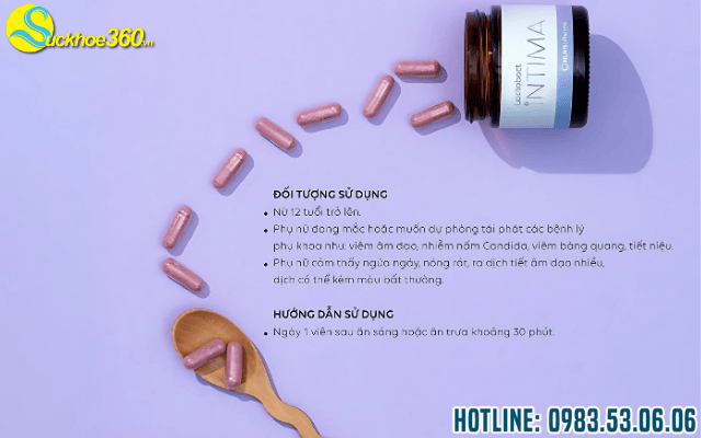 Đối tượng sử dụng viên uống Lactobact Intima