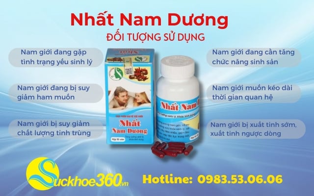 Đối tượng nào nên dùng Nhất Nam Dương?