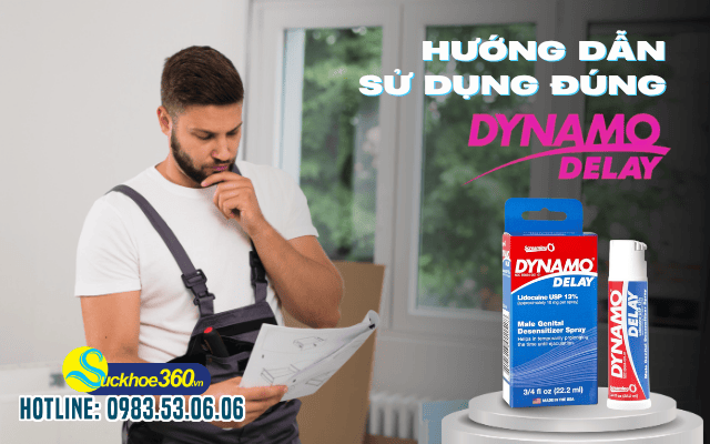Dynamo Delay cách dùng hướng dẫn sử dụng