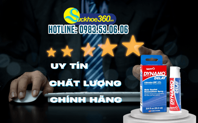 Dynamo Delay chính hãng giá mua nơi bán ở đâu