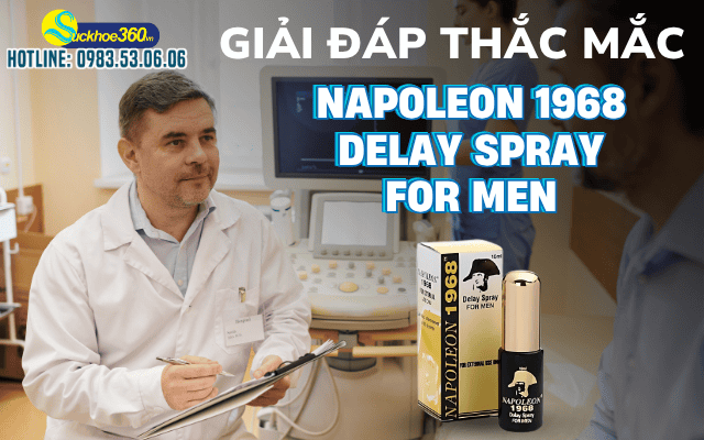 Napoleon 1968 Delay Spray For Men  chính hãng