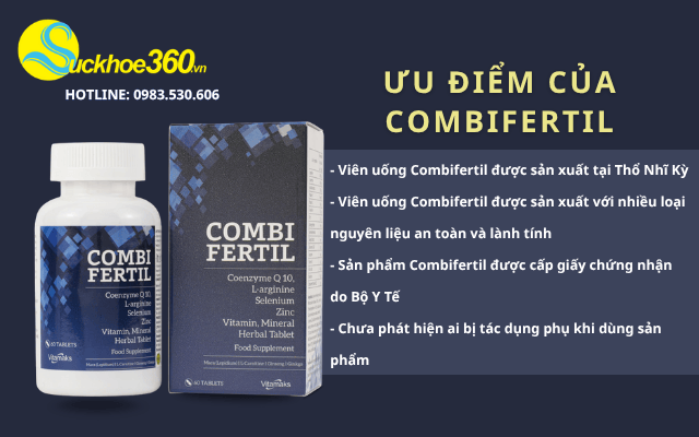 Ưu điểm khi sử dụng Combifertil