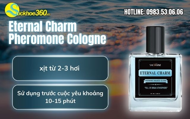 Cách dùng Eternal Charm Pheromone Cologne