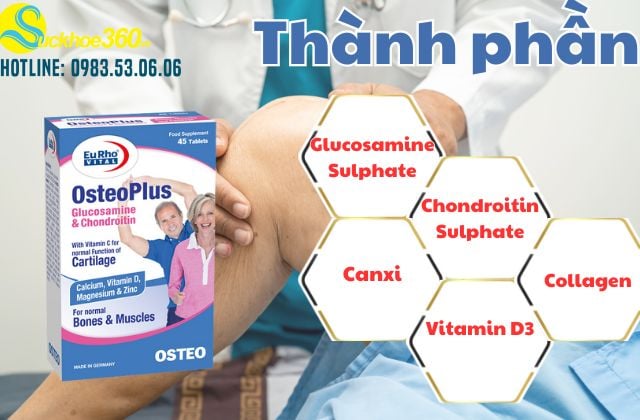 Thành phần của Eurho Vital Osteo Plus