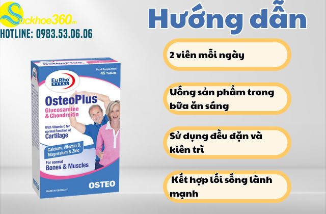 Hướng dẫn sử dụng Eurho Vital Osteo Plus