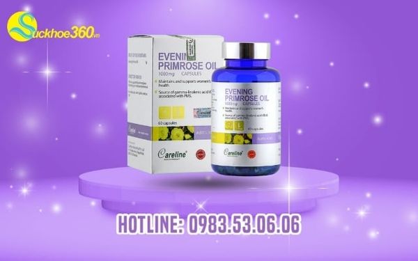 Mua Careline Evening Primrose Oil 1000mg chính hãng ở đâu? Giá bao nhiêu?