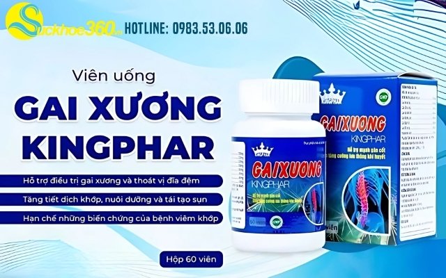 Lợi ích của việc sử dụng viên uống Gai Xương Kingphar