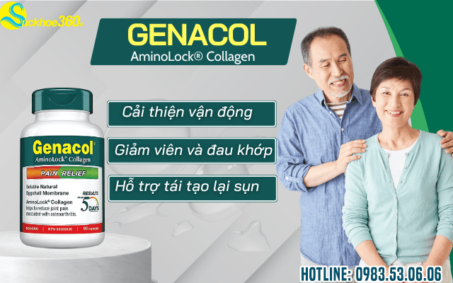 Giới thiệu tổng quan về viên uống hỗ trợ xương khớp Genacol Pain Relief là gì?