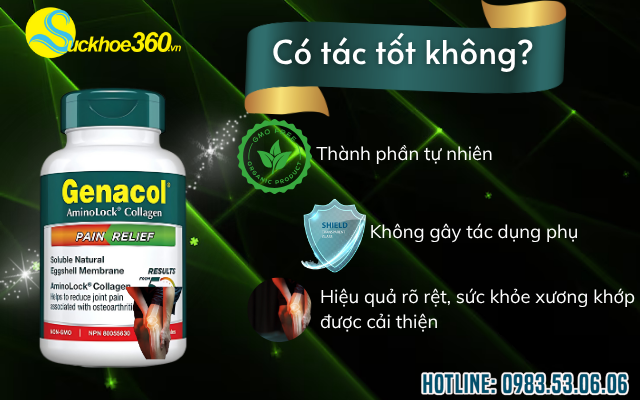 Genacol Pain Relief có thực sự tốt không?
