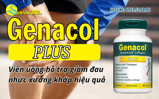 Genacol Plus Viên uống hỗ trợ giảm đau nhức xương khớp hiệu quả