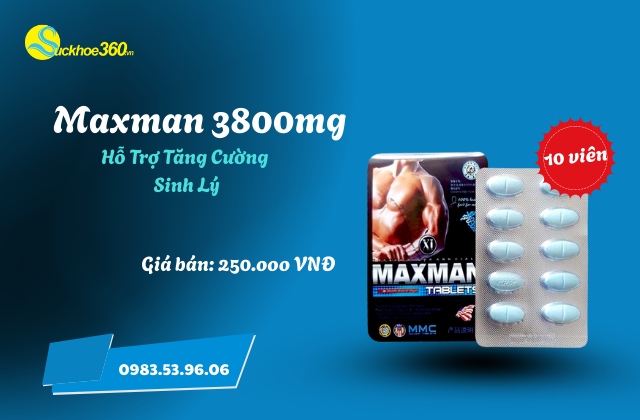 Giá sản phẩm của Maxman