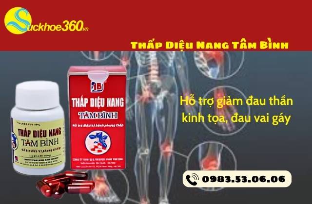Sản phẩm Thấp Diệu Nang Tâm Bình giúp cho xương khớp