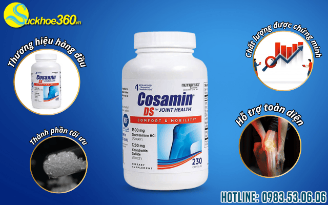 Đánh giá ưu và nhược điểm của Cosamin DS