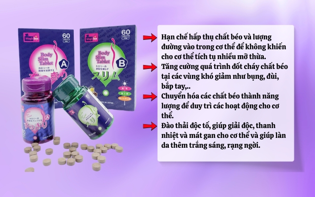 Công dụng giảm cân AB