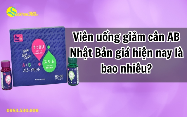 Giá viên uống giảm cân AB