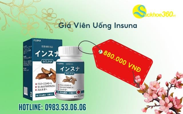 Mua Viên Uống Insuna Chính Hãng Ở Đâu, giá bao nhiêu?