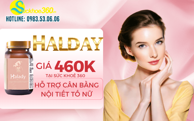 Mua viên uống Halady chính hãng tại Sức khỏe 360 Online