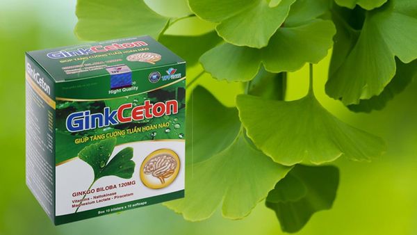GinkCeton - Hỗ trợ tăng cường máu lên não, tuần hoàn não