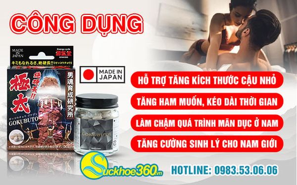 viên uống gokubuto nhật bản