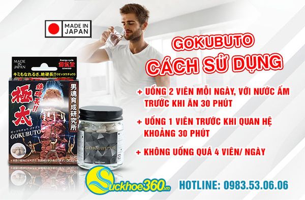viên uống gokubuto nhật bản