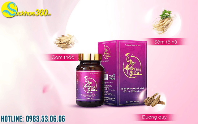 Thành phần chính tạo nên viên uống Tố Ngọc Hoàn Plus+