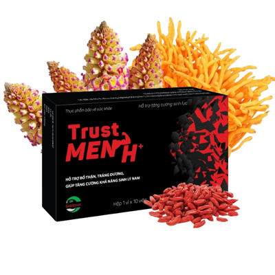 Trust Men H+ bổ thận tráng dương, cải thiện sinh lý nam giới