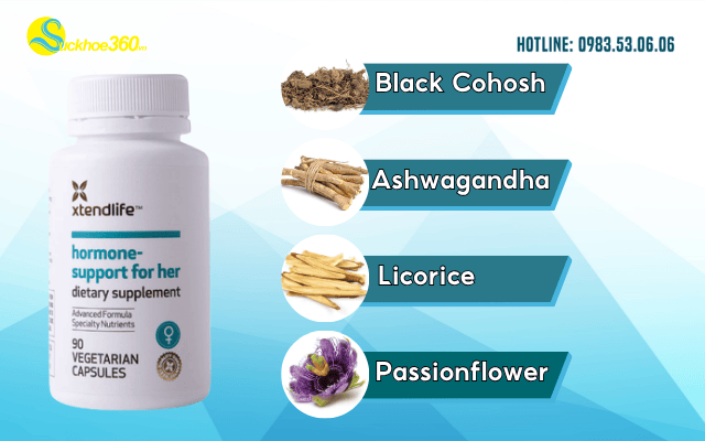 Hormone Support For Her Xtend-Life thành phần