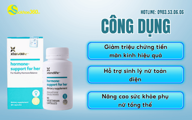 Hormone Support For Her Xtend-Life công dụng