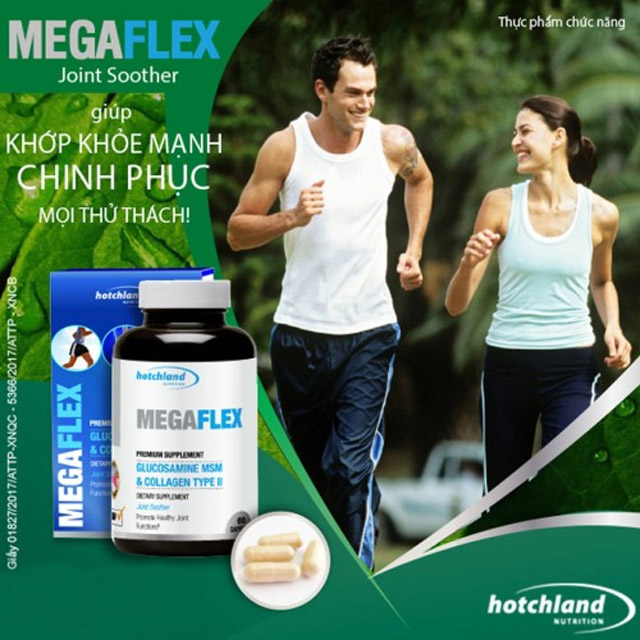 Hotchland MegaFlex - Giảm đau khớp, tăng dịch khớp, tái tạo sụn khớp