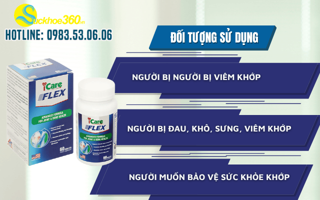 Đối tượng sử dụng viên uống Icare Flex