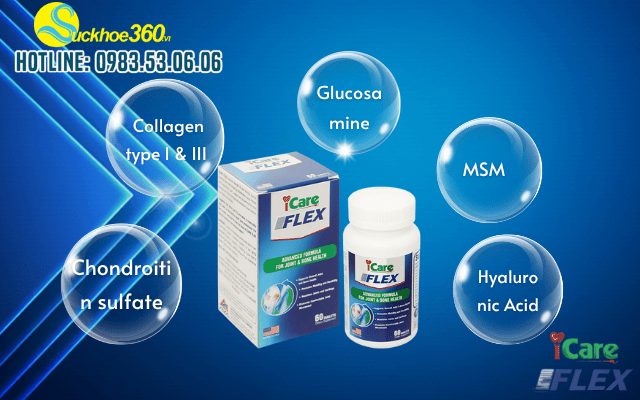 Icare Flex thành phần
