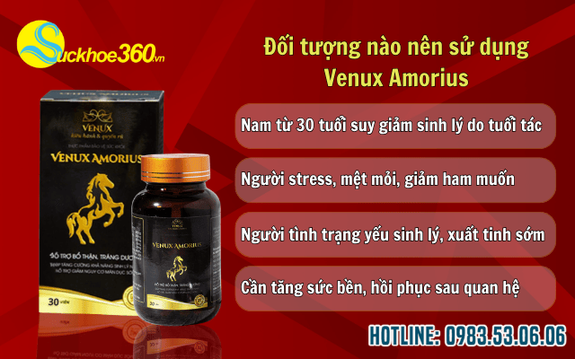đối tượng sử dụng venux amorius