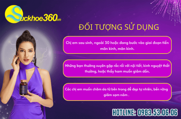 Đối tượng sử dụng viên uống Estinfo
