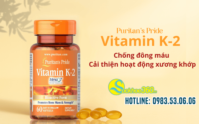 Puritan's Pride Vitamin K2 là gì?