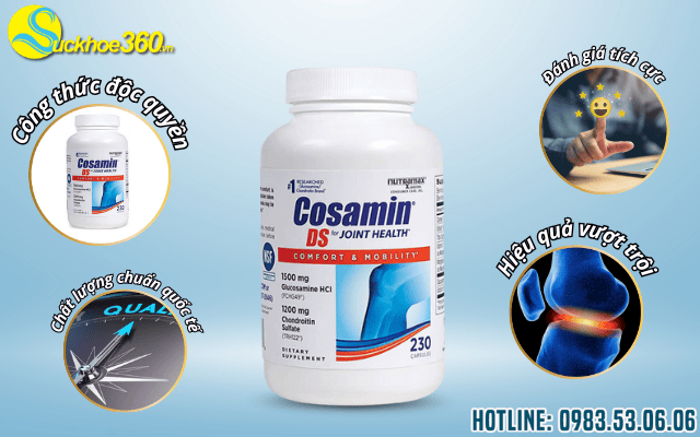 Cosamin DS For Joint Health có tốt không?