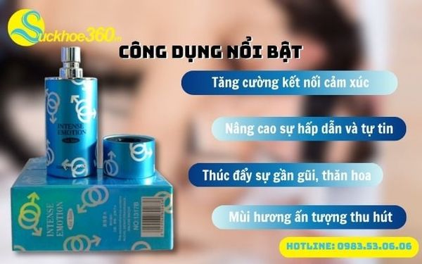 Công dụng của nước hoa Intense Emotion