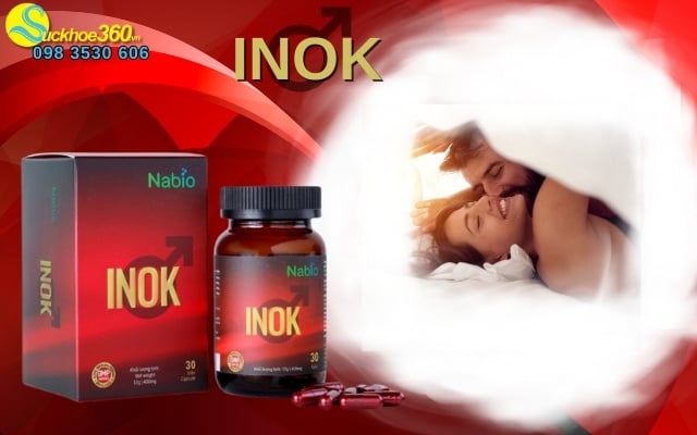 Inok viên uống tăng cường sinh lực và sinh lý nam