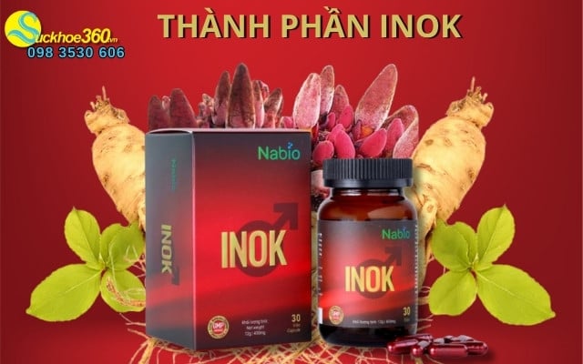 Thành phần của viên uống Inok
