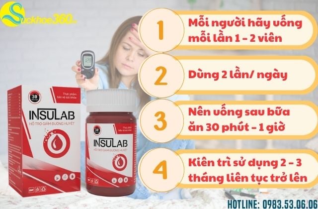 Hướng dẫn sử dụng viên uống Insuna