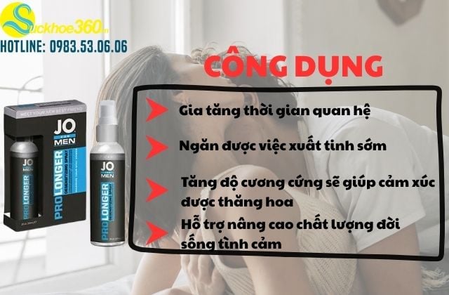 Jo Prolonger có công dụng