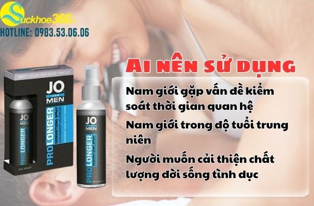 Đối tượng sử dụng Jo Prolonger