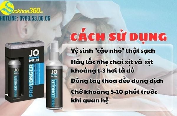 Cách sử dụng Jo Prolonger hiệu quả