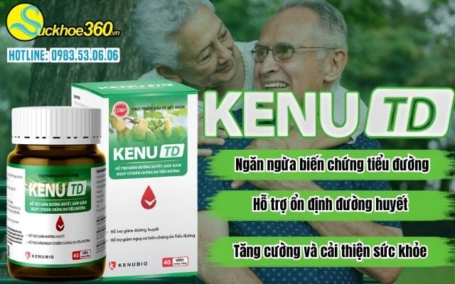 Công dụng của Kenu TD đối với người tiểu đường