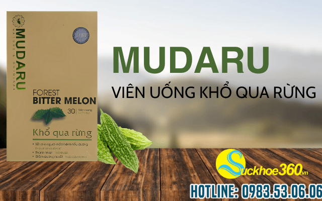 Viên uống Khổ Qua Rừng Mudaru là gì?