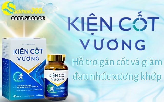 Kiện Cốt Vương - Hỗ trợ cường gân, tráng cốt, giảm đau nhức xương khớp