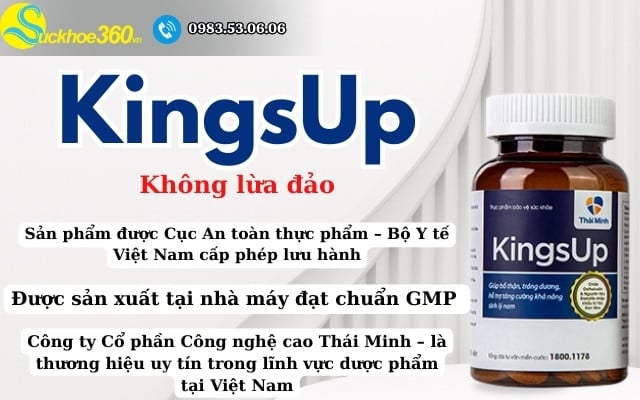 Sản phẩm KingsUp có lừa đảo không?