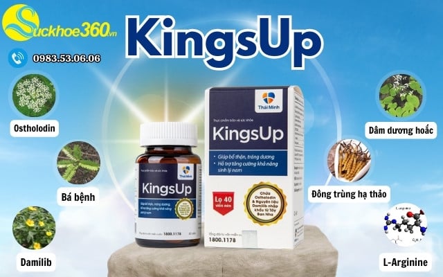 KingsUp có thành phần gì?